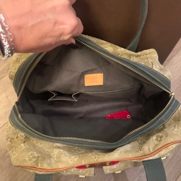 Louis Vuitton Limited Edition Monogramouflage Denim Jasmine Bag - Picture 4 of 13